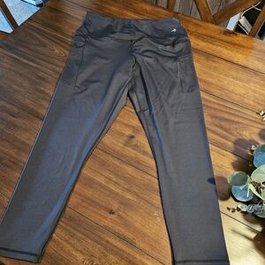 Compression Z Women's Black Leggings 3x